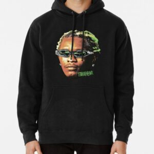 Young Thug Rapper Vintage Pullover Black Hoodie
