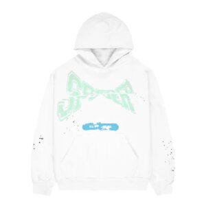 Young Thug White Sp5der Hoodie for Adults
