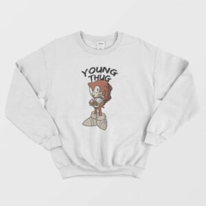 Young Thug Unique White Sweatshirt