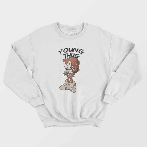 Young Thug Unique White Sweatshirt